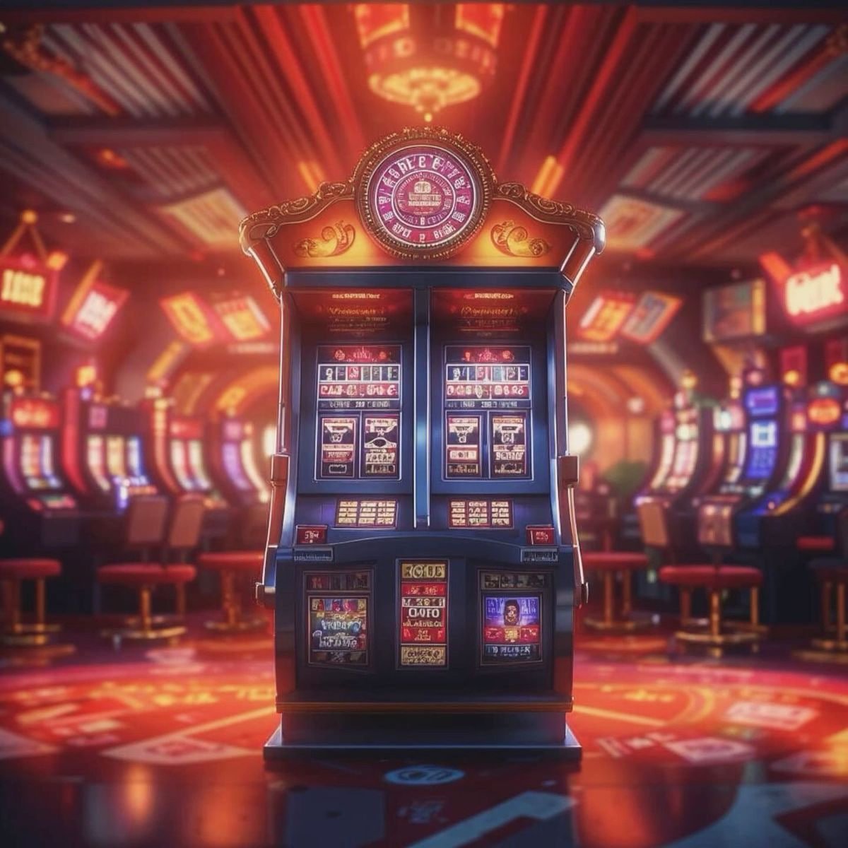 Ilustrasi tampilan aplikasi mobile bet dan casino dengan optimasi nyaman di layar kecil