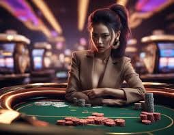 Tampilan antarmuka berbagai game live casino dengan dealer interaktif dan grafik berkualitas tinggi